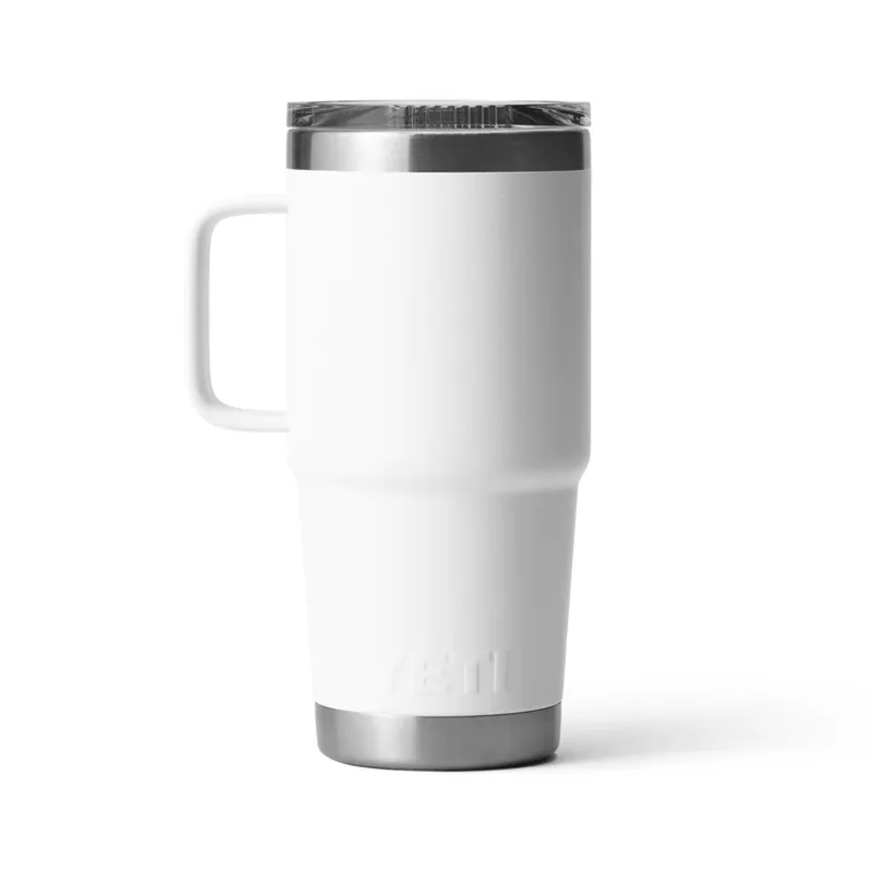 Yeti Rambler 20oz Travel Mug White-1